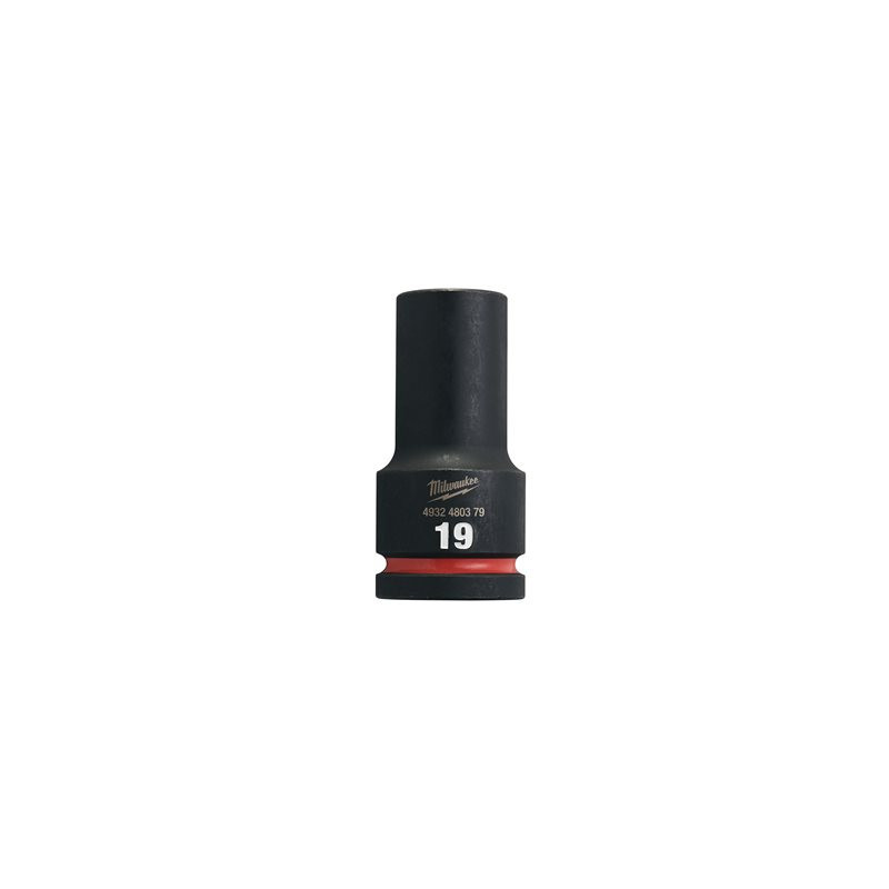 Douille Shockwave Milwaukee 3/4" hexagonale longue 19mm_ref 4932480379