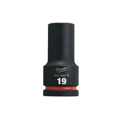 Douille Shockwave Milwaukee 3/4" hexagonale longue 19mm_ref 4932480379