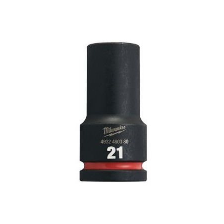 Douille Shockwave Milwaukee 3/4" hexagonale longue 21mm_ref 4932480380