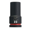 Douille Shockwave Milwaukee 3/4" hexagonale longue 23mm_ref 4932480382
