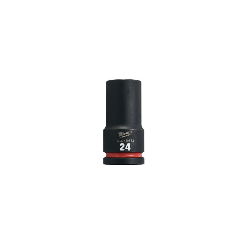 Douille Shockwave Milwaukee 3/4" hexagonale longue 24mm_ref 4932480383