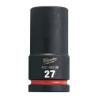 Douille Shockwave Milwaukee 3/4" hexagonale longue 27mm_ref 4932480386