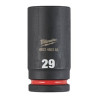 Douille Shockwave Milwaukee 3/4" hexagonale longue 29mm_ref 4932480388