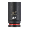 Douille Shockwave Milwaukee 3/4" hexagonale longue 32mm_ref 4932480391