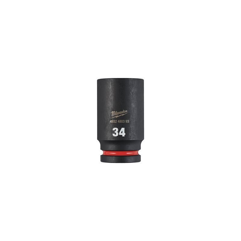 Douille Shockwave Milwaukee 3/4" hexagonale longue 34mm_ref 4932480393