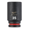 Douille Shockwave Milwaukee 3/4" hexagonale longue 35mm_ref 4932480394