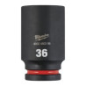 Douille Shockwave Milwaukee 3/4" hexagonale longue 36mm_ref 4932480395