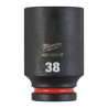 Douille Shockwave Milwaukee 3/4" hexagonale longue 38mm_ref 4932480397