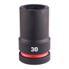 Douille Shockwave Milwaukee 1" hexagonale longue 30mm-ref 4932480425