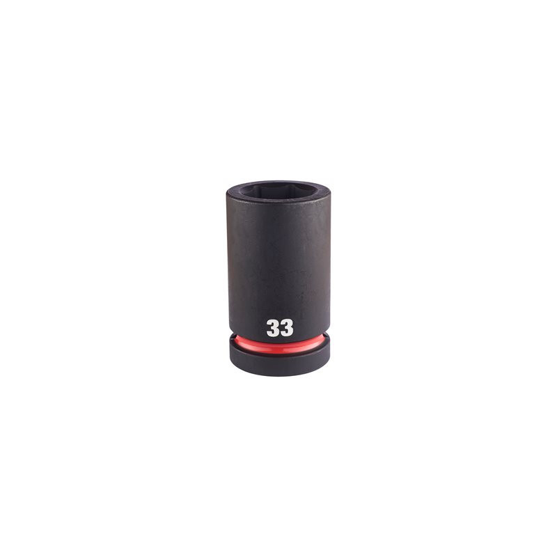Douille Shockwave Milwaukee 1" hexagonale longue 33mm-ref 4932480427