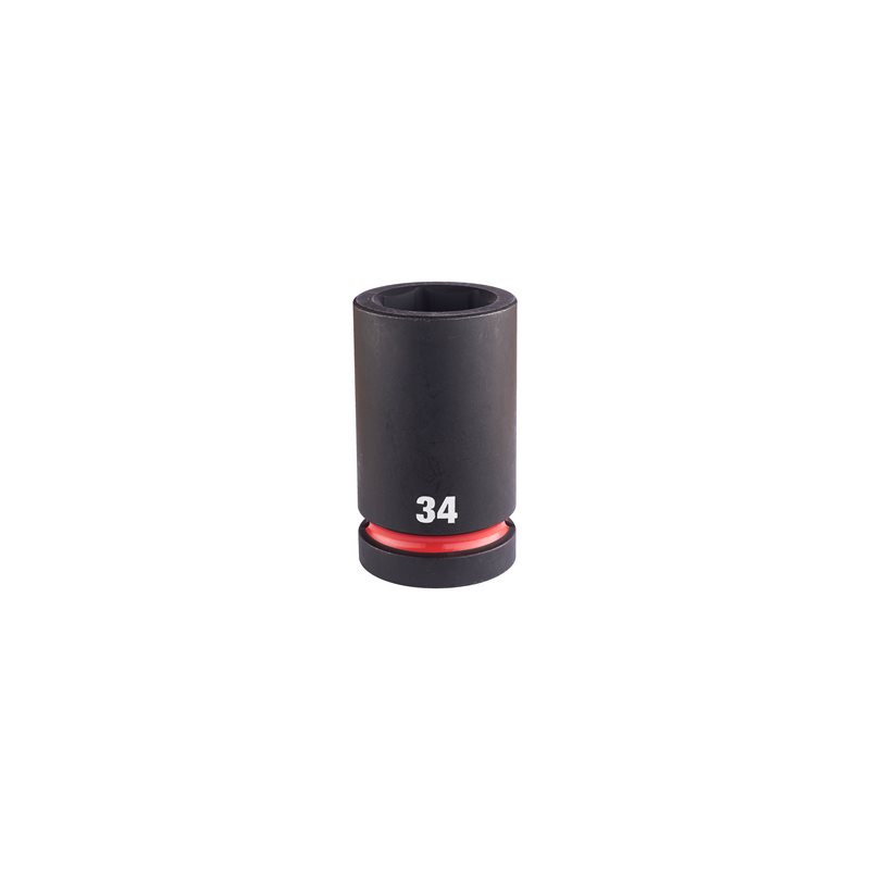 Douille Shockwave Milwaukee 1" hexagonale longue 34mm-ref 4932480428