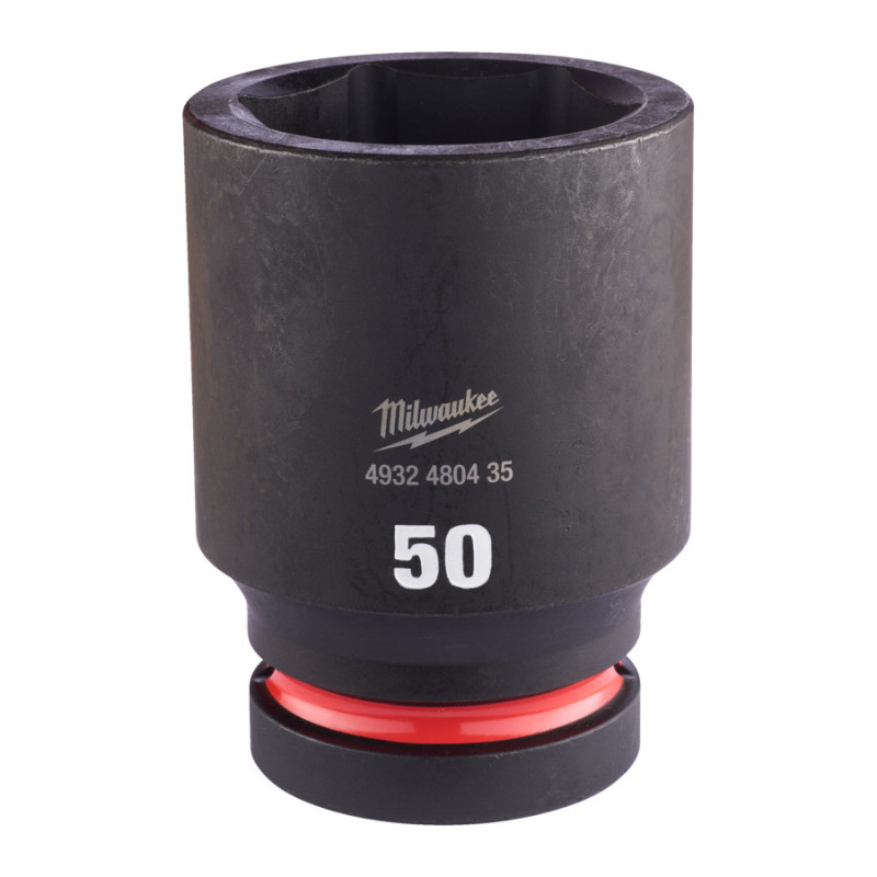 Douille Shockwave Milwaukee 1" hexagonale longue 50mm-ref 4932480435