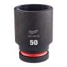 Douille Shockwave Milwaukee 1" hexagonale longue 50mm-ref 4932480435