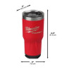 Mug isotherme PACKOUT™ Milwaukee rouge_ref 4932479075-2