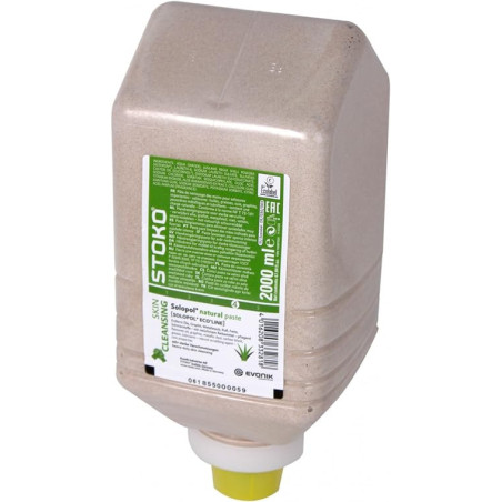 SAVON MAIN RECHARGE BIDON 2L - SOLOPOL NATURAL - ECOLABEL