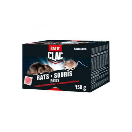 RATICIDE PATE BOITE 150GR
