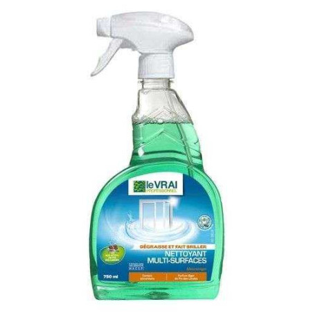 NETTOYANT MULTI-SURFACES LE VRAI PROFESSIONNEL - PULVÉRISATEUR DE 750ML