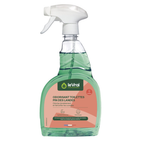 ODORISANT TOILETTES PIN DES LANDES LE VRAI PROFESSIONNEL - SPRAY DE 750 ML
