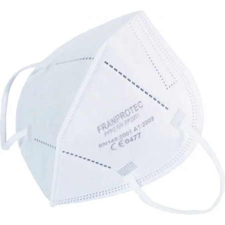 MASQUE DE PROTECTION RESPIRATOIRE FFP2 NR (PAQUET DE 50)