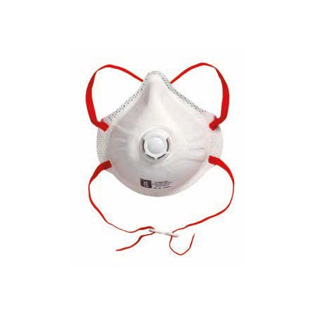 BLISTER 2 MASQUES ANTI POUSSIÈRES SOUPAPE FFP3