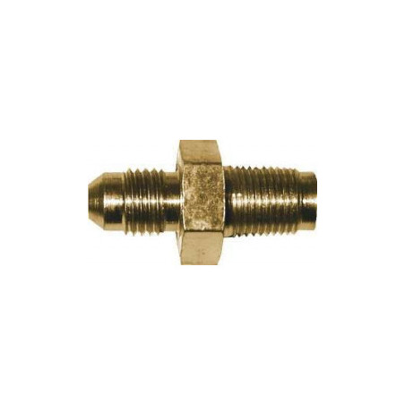 Adaptateur mâle-mâle Goodridge Dash 3 JIC 7/16x24 pour durite hydraulique_ref 10716-03