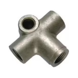 Té femelle Goodridge 10x100 laiton pour carburateur_ref 319-31B