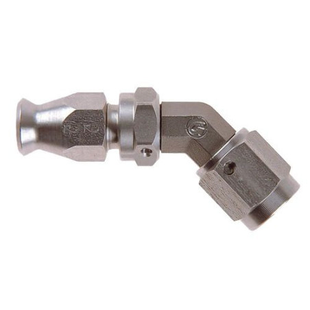 Raccord femelle inox 45° Goodridge 3/8x24 pour durite Dash 3_6645-03P