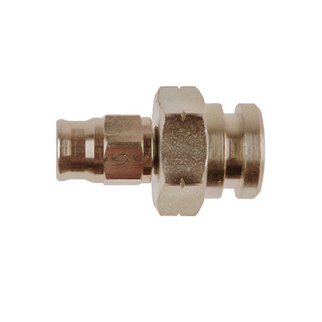 Passe cloison femelle Goodridge 3/8x24 concave avec clips_ref 758-03-03P