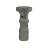 Vis banjo double Goodridge M10x100 en acier_ref 993-03-31P