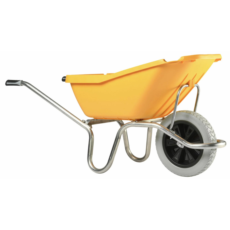 Brouette Pro Select Plume 110 Jaune increvable HAEMMERLIN_ref 305132305