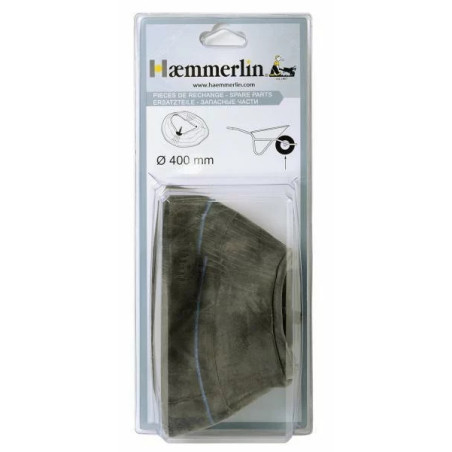 Chambre à air HAEMMERLIN pour roue de brouette Ø400 mm_ref 309003306