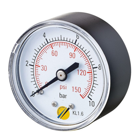 Manomètre sec axial Ø50 mm - 1 bar MTD_REF M50AP1-1