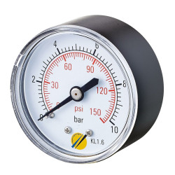 Manomètre sec axial Ø50 mm - 4 bar MTD_REF M50AP1-4