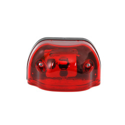 Feu de plaque halogène AEB rouge 12/24V_ref 74+RO-2