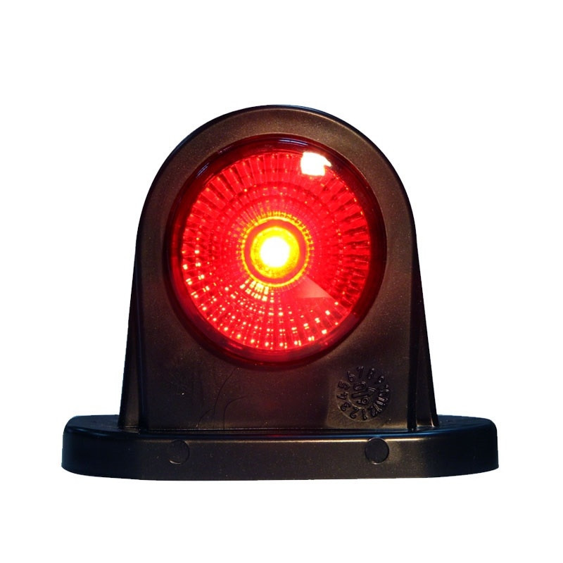 Feu d’encombrement LED rouge blanc AEB 12/24V_ref AE-01-188