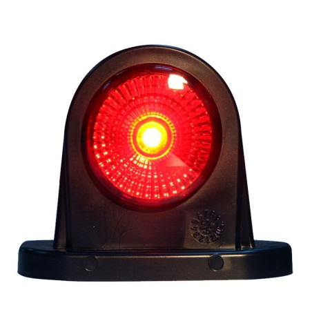 Feu d’encombrement LED rouge blanc AEB 12/24V_ref AE-01-188