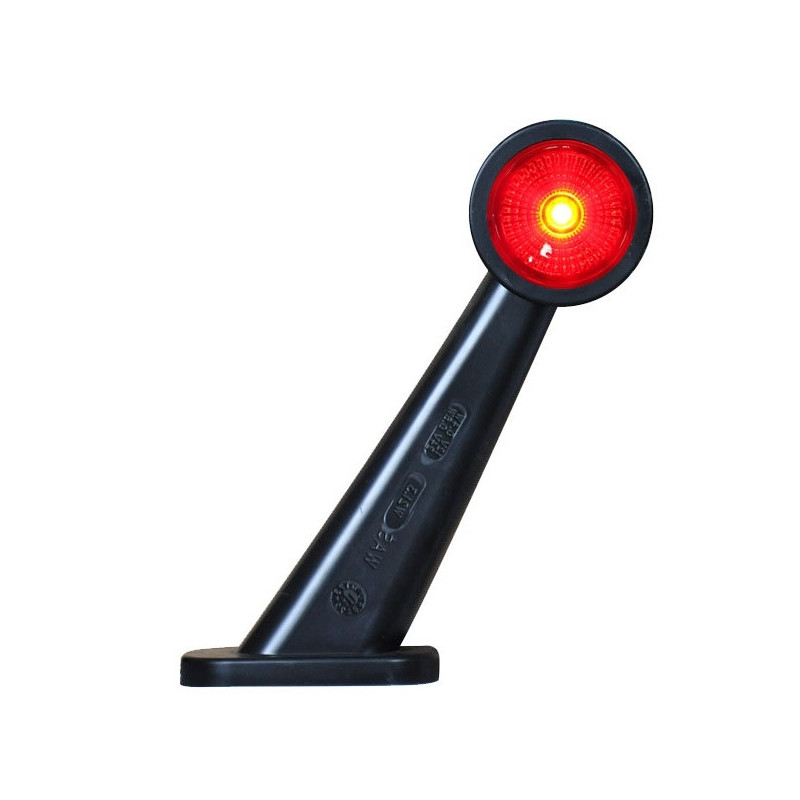 Feu de gabarit LED AEB rouge/blanc 12-24V-hauteur 170mm_ref AE-01-193