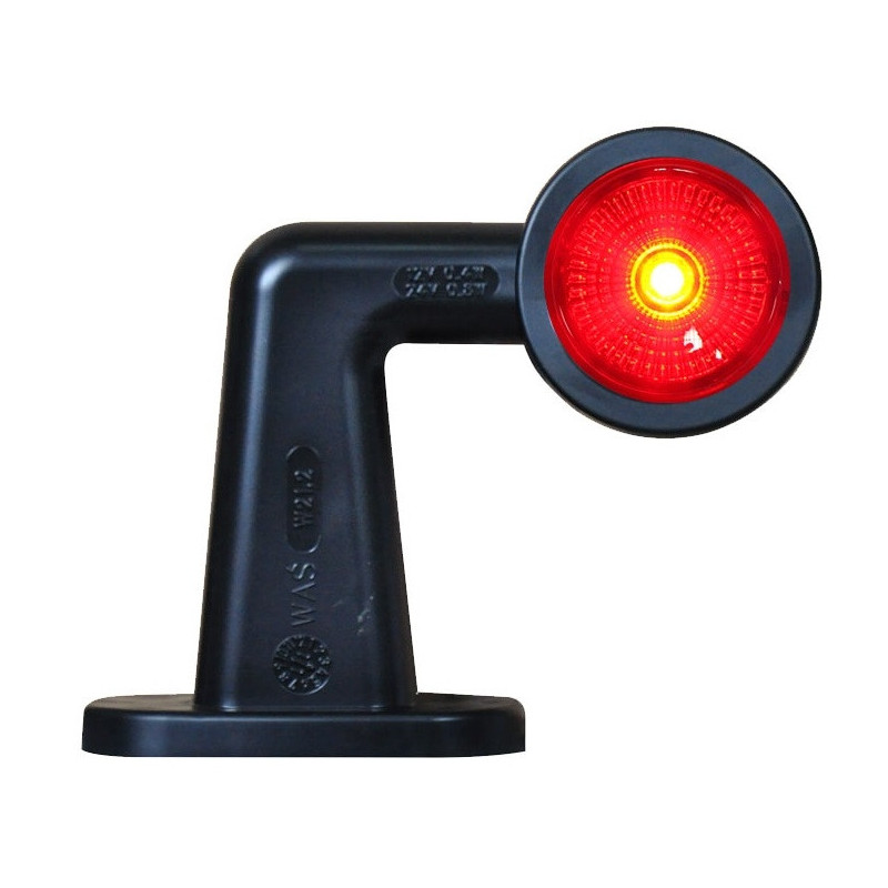 Feu de gabarit LED AEB rouge/blanc 12-24V-hauteur 148,5mm_ref AE-01-194
