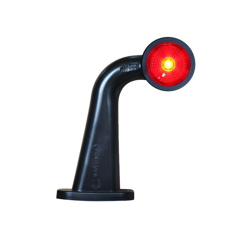 Feu de gabarit LED AEB rouge/blanc 12-24V-hauteur 157,5mm_ref AE-01-195