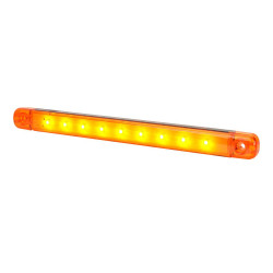 Feu LED orange AEB 12/24V pour position latérale_ref 202-DV-OR