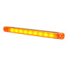 Feu LED orange AEB 12/24V pour position latérale_ref 202-DV-OR