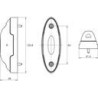 Feu de gabarit LED 3 fonctions AEB 12/24V_ref 211/LED-3-1
