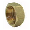 Bouchon femelle 1/2" laiton Codital à tête hexagonale_ref 1300