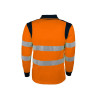 polo haute visibilité orange manches longues Singer Safety taille L_ref PUNTO-3