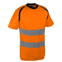 t-shirt haute visibilité orange Singer Safety taille S_ref SUZO