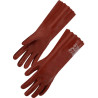 gants PVC rouge simple enduction Singer Safety taille 9_ref PVC740