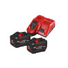 Pack Milwaukee M18 Forge NRG-122 avec chargeur M12-18FC et batteries Forge 12Ah_ref 4933498610