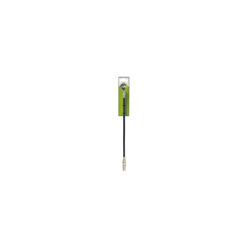 Flexible Rilsan 8 mm M10 longueur 300 mm avec agrafe pour pompe à graisse DRAKKAR_ref SOD10192