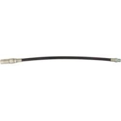 Flexible Rilsan 8 mm M10 longueur 300 mm avec agrafe pour pompe à graisse DRAKKAR_ref SOD10192-1