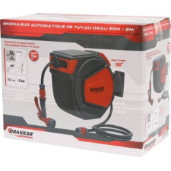 Enrouleur Drakkar 20m Ø11mm automatique avec support mural_REF SOD8320